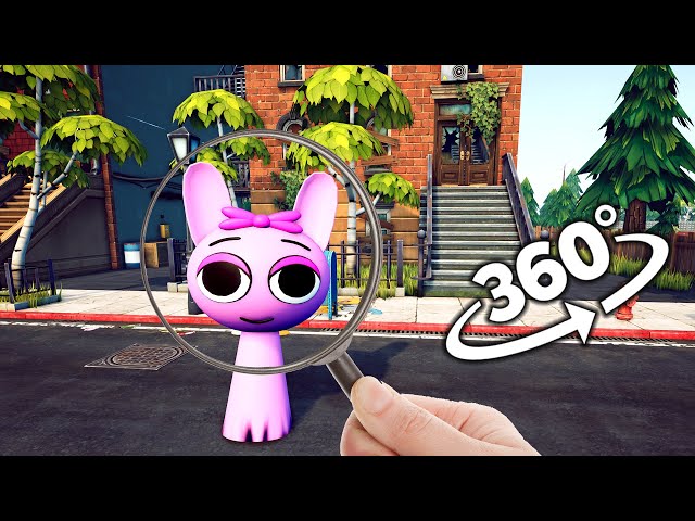 Find Pinki | Pinki - Incredibox Sprunki | Finding Challenge 360° | 4K | VR | 360 Video