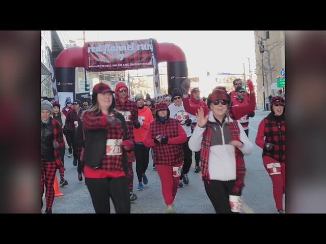 2025 Red Flannel Run kicks off and gives back