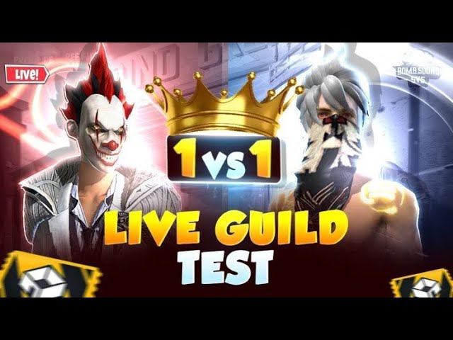 FREE FIRE LIVE GUILD 🔥 TEST | TEAM CODE 🤯