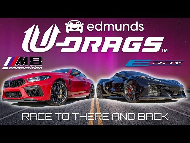 U-DRAGS RACE: BMW M8 Competition vs. Chevy Corvette E-Ray | Quarter Mile, Handling & More