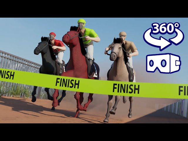 🐴HORSE RACE 360° - VR Video