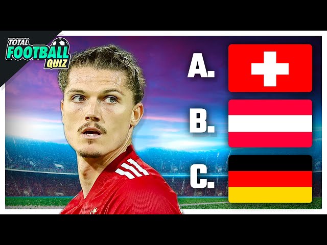 GUESS WHICH COUNTRY EACH PLAYER REPRESENTS - HARD LEVEL | QUIZ FOOTBALL 2022