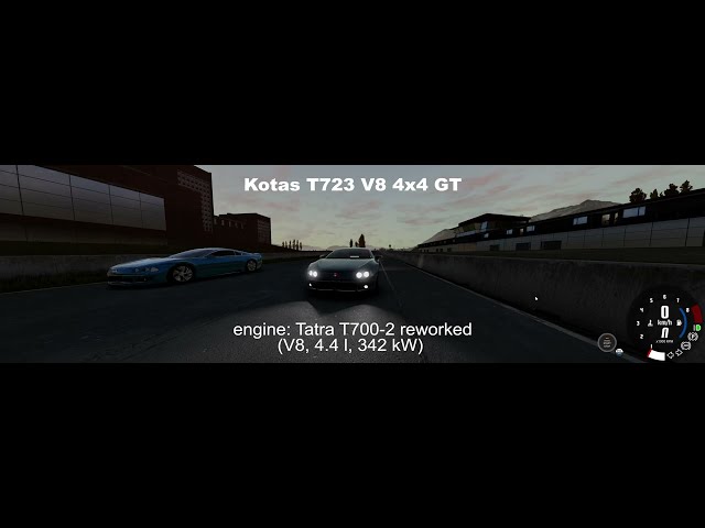 BeamNG.drive - demonstration of Kotas A723 and T723 vehicles