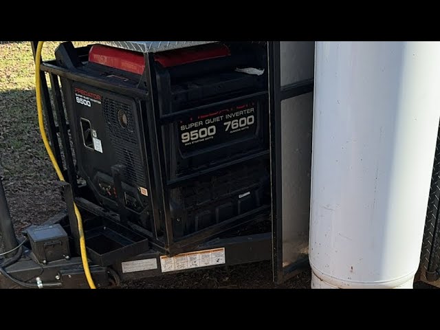 We have a problem ! Generator seized up on food truck