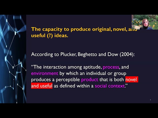 MARIALE HARDIMAN: Creativity- Educators’ Beliefs and Practices - Voices from the Field