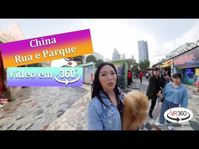 Final - Venha conhecer onde eu moro na china vídeo em 360 graus - insta360 one x