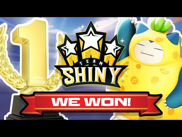 Team Shiny WINS Our FIRST POKEMON UNITE TOURNAMENT!