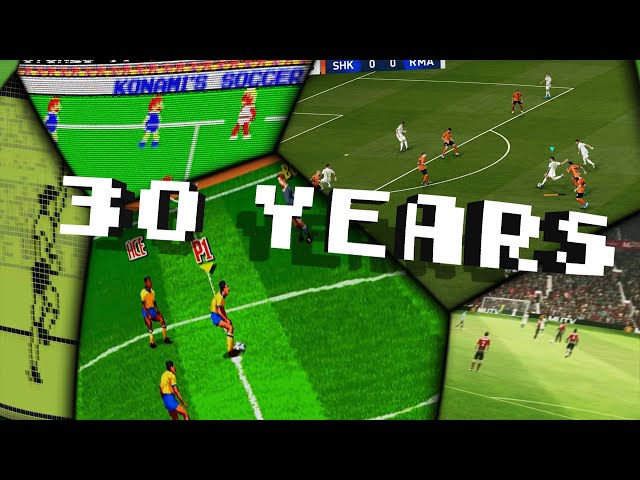 30 years of football games: 1989-2020 Retrospective Review of FIFA, PES & others.