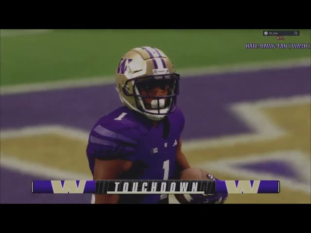 CFB 25 Road to the CFP Top Plays NATE-DAWG-FAN ( BAMA) & (UW)