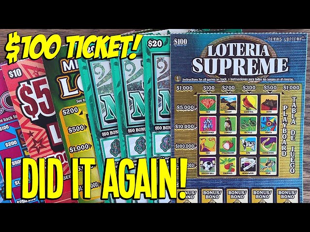 IT WORKED LAST TIME so I DID IT AGAIN! $260 TEXAS LOTTERY Scratch Offs