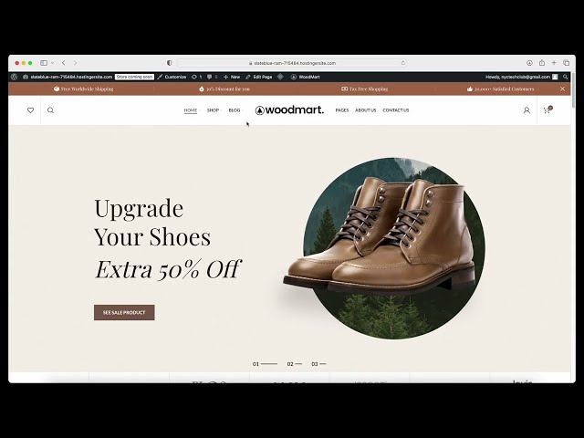 Create an Ecommerce Website With WordPress - Woodmart Theme Tutorial