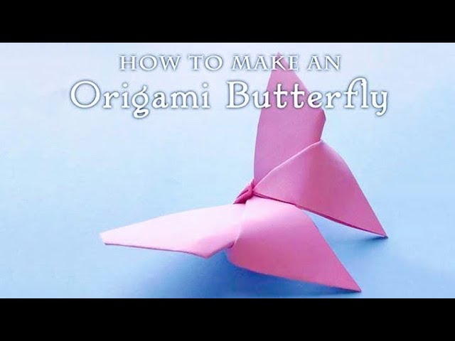 How To Make Butterfly Origami ||Cara Mudah Membuat Origami Kupu-Kupu