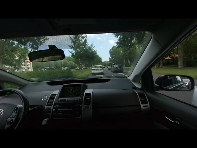 VR180 Drive from Kijkduin to Delft Insta360 EVO