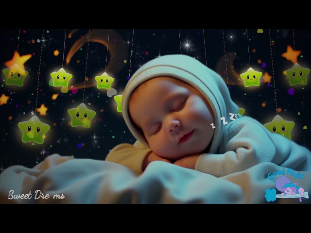 Mozart & Brahms Lullabies ♥Overcome Insomnia Quickly♥ Sleep Instantly Within 3 Minutes♫ Baby Music