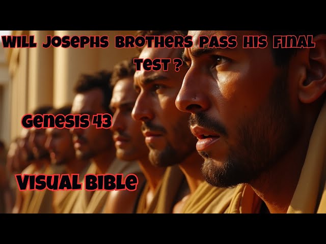 THE BIBLICAL STORY OF JOSEPHS PLAN | Will Josephs brothers pass his final test ? | Genesis 43