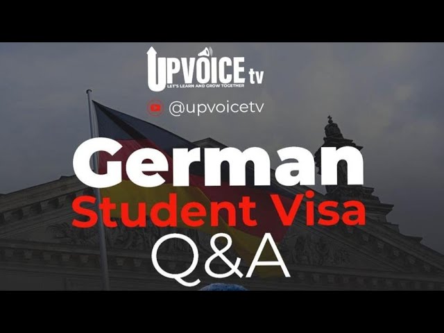 German Visa Interview Questions & Answers (International Students)