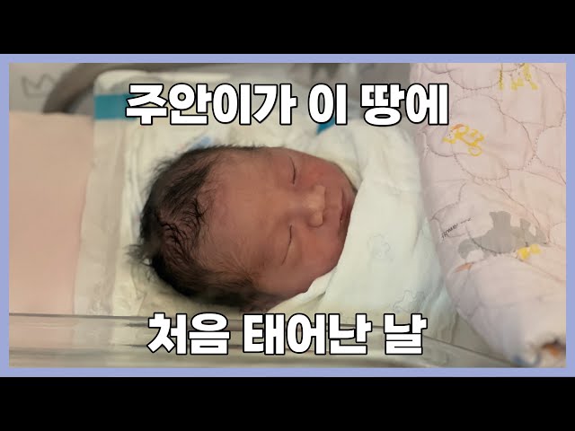 [👼주안이 D+1] 주안이 처음 태어난 날