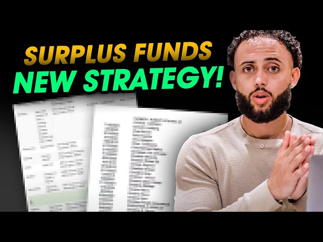 How to Make An EXTRA $4,000/mo With a Surplus Funds Business