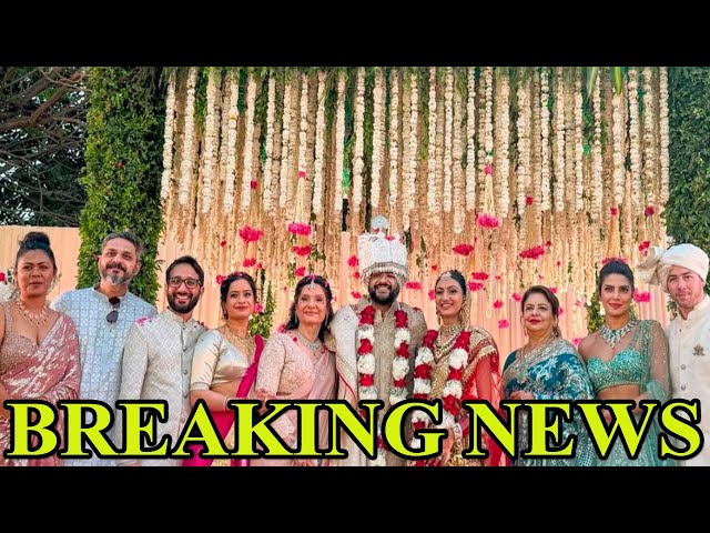 Priyanka Chopra Jonas, Nick Jonas share glimpses of Siddharth's wedding