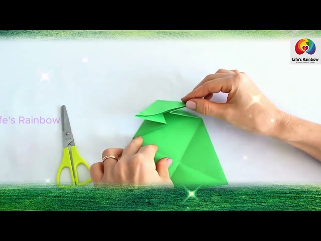 How to Make a Cute Origami Frog – Fun & Easy Step by Step Tutorial - Unique Origami Tutorial