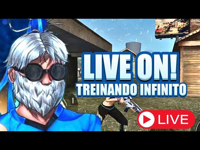 LIVE ON 🔴FREE FIRE AO VIVO 🔴 SALINHA XTREINO, DIARIO E APOSTADO 🔴 @haridadeff