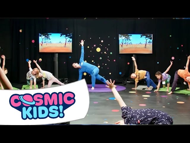 Cosmic Kids Yoga Live! | Lulu the Lion Cub