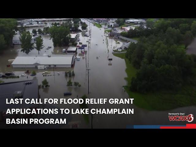 Last call for flood relief grant applications to the Lake Champlain Basin Program