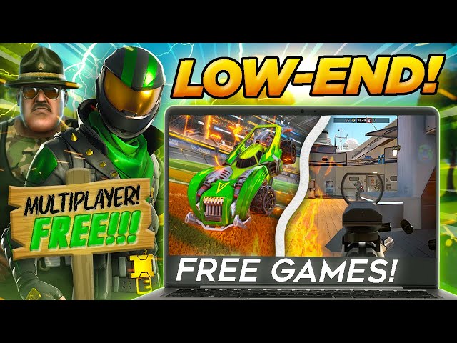 8 FREE Best Multiplayer GAMES for LOW-END PC! (2GB RAM & NO GRAPHICS CARD!!!)