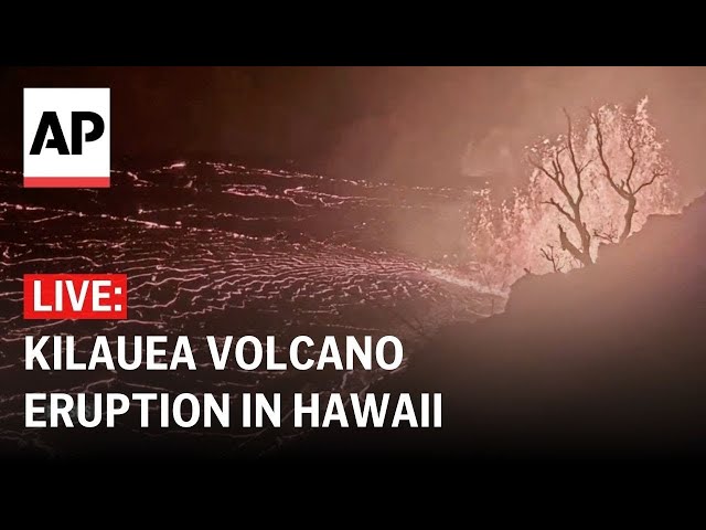 LIVE: Kilauea volcano eruption in Hawaii