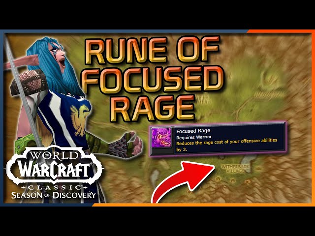 Phase 2 Warrior Rune Must-Have: Focused Rage