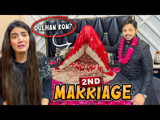 AREEB NY DOOSRI SHADI KAR LI 💔 | Mery Sath Dhokha Hogya 😭 | 2nd Marriage Prank On Iqra 🤣