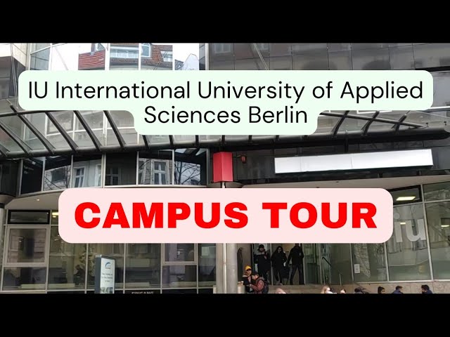 IU Berlin campus tour | IU international university of applied sciences |