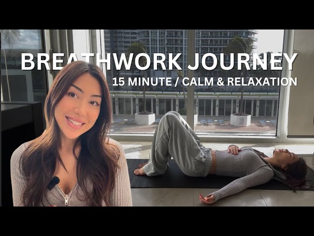 15-Minute Breathwork Journey for Stress Relief & Deep Relaxation | Diaphragmatic Breathing Made Easy