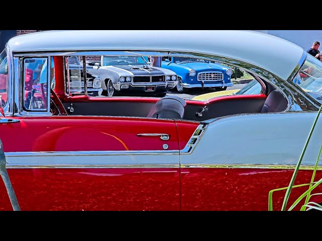 Classic Car show & Hot Rods {Biloxi Mississippi} Block party & Hwy 90 classic cars & old trucks vlog