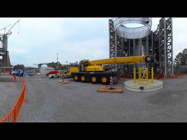 Join Us on the Job Site of Testing NASA's Deep-Space Rocket – in 360!