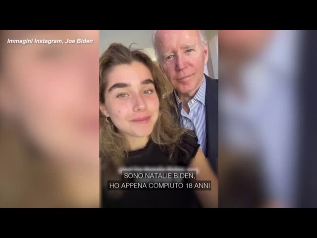 Primo voto per la nipote diciottenne di Biden, il presidente la accompagna