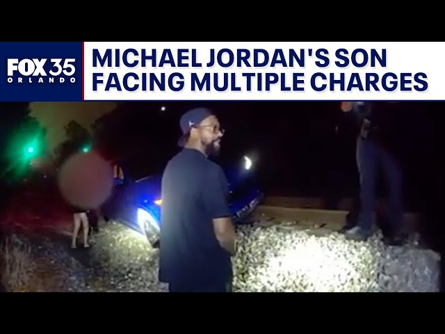 Michael Jordan's son, Marcus, arrested for DUI, cocaine possession after car found on railroad track