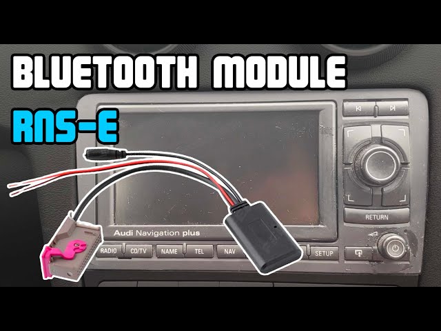 RNS-E Bluetooth Media Handsfree Module - How to Install