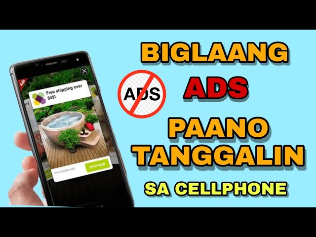 PAANO TANGGALIN ANG BIGLAANG ADS or POP UP ADS SA CELLPHONE | JOVTV