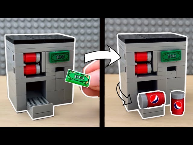 How to Build a WORKING LEGO Vending Machine