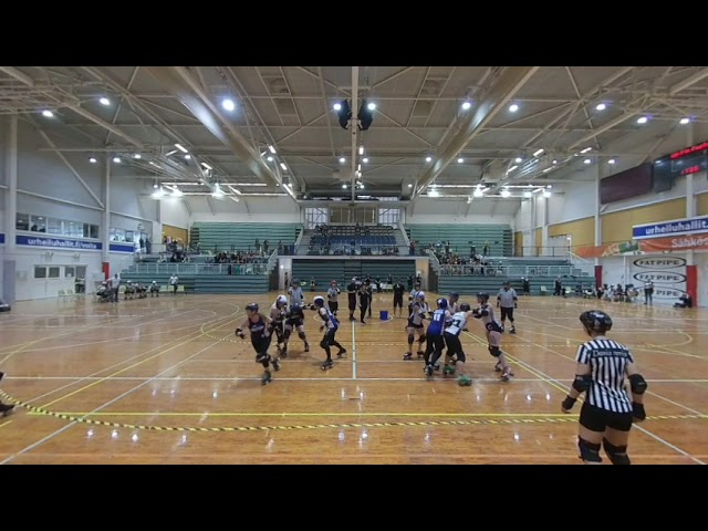 180 video: Calgary Roller Derby – Dock City Rollers - Kallio Finvitational  1.6.2019