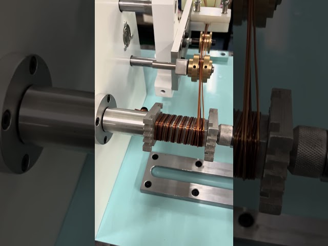 GW-9751 winding machine winding the 4wires at same time