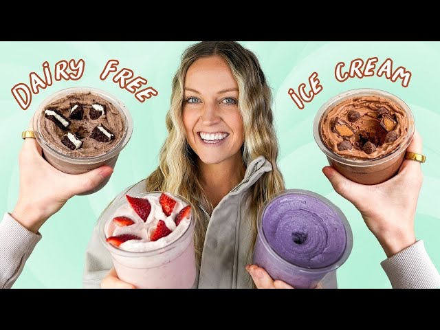 DAIRY FREE Ninja Creami Ice Cream Recipes 🍨