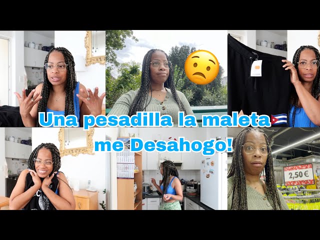 QUÉ LE PASA A MI ESPOSO⁉️UNA PESADILLA  la MALETA PARA CUBA🇨🇺ME DESAHOGO😟VLOG