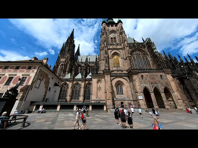 Teil1: Prag Rundgang Hradschin - Prager Burg - Veitsdom - Basilika St. Georg