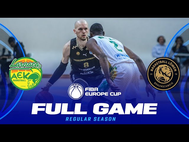 Petrolina AEK v Basketball Lowen Braunschweig | Full Basketball Game | FIBA Europe Cup 2024-25