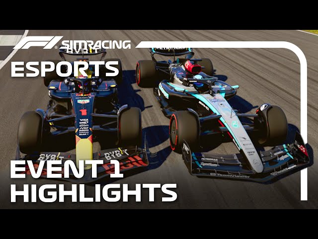 Race Highlights! | Event 1 | 2025 F1 Sim Racing World Championship