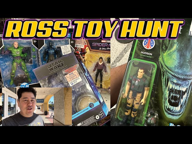 Aliens! ROSS TOY HUNT new action figure finds at you favorite discount clothing store