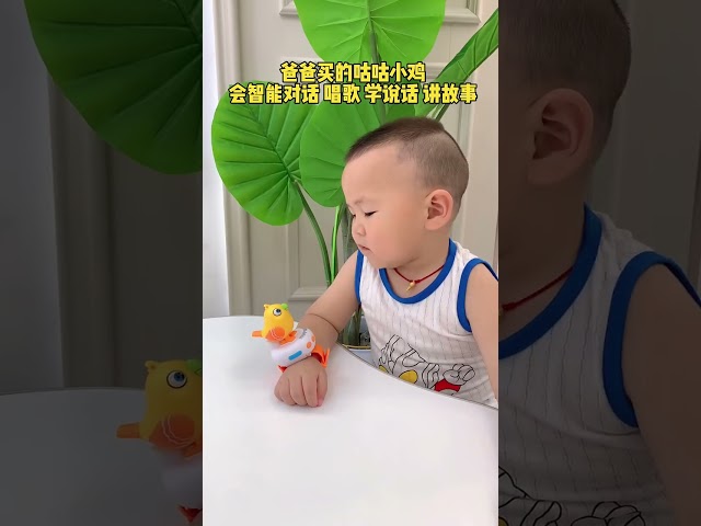 Talking Bird Toys, Babies Love Them! #baby #funny #cute #adorabletoys #cutebaby