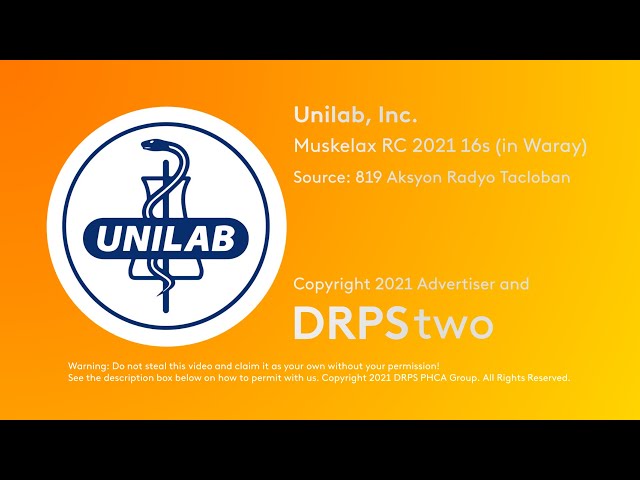 Regional Radio Ads: Muskelax Radio Commercial 2021 16s (in Waray)